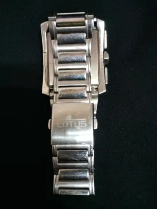 Orologio Lotus Cronografo Uomo Nero/Argento