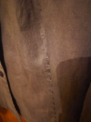 Camisa tipo chaqueta marrón