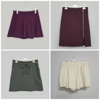 Lote 4 gonne taglia L