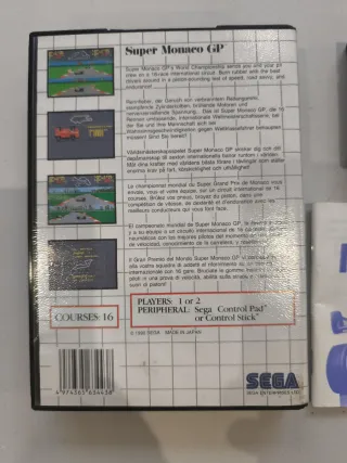 Super Monaco GP - Sega Master System