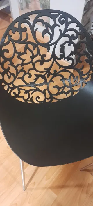 Gioco da Tavolo da Giardino con 2 Sedie Metalliche