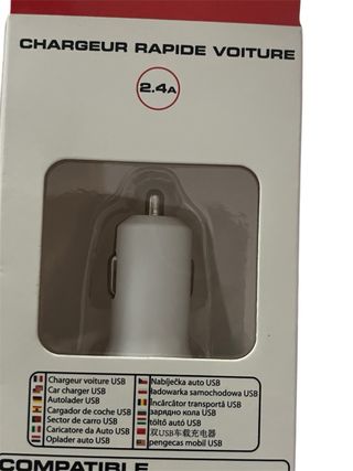 Cargador Rápido Coche Schneider 2 USB