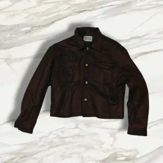Paul Brand Men's Cropped Overshirt/Jacket - Brown