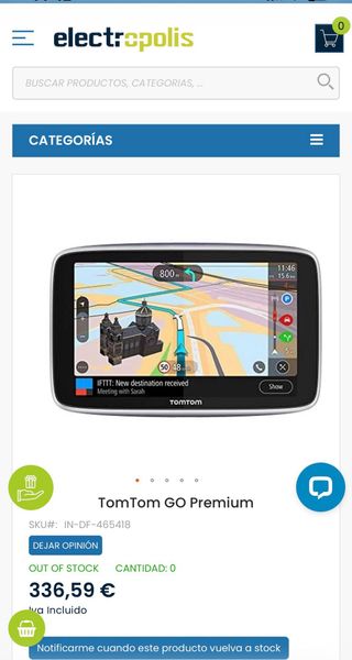 Tomtom GO Premium X 6” nuevo, wifi