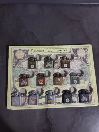 Portachiavi vintage accendini