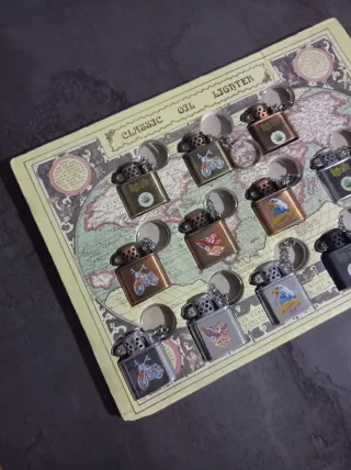 Portachiavi vintage accendini