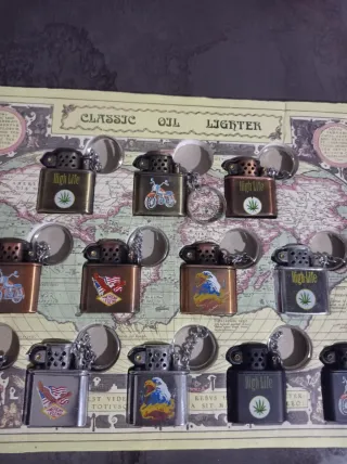 Portachiavi vintage accendini