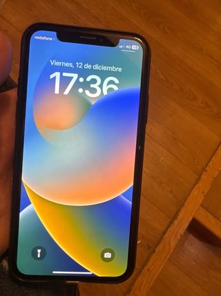 iPhone X Apple plateado