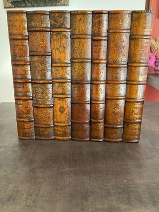 Libri decorativi in legno