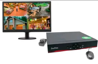 DVR 4 canali 5 in 1 AHD 200MPX Nvr Video 1080p
