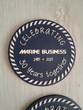 Set 6 Sottobicchieri Marine Business Silicone