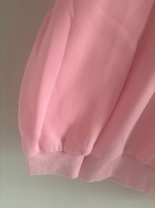 Sudadera rosa Merry Christmas con camión