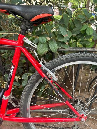 Bicicleta TOPBIKE Roja y Blanca