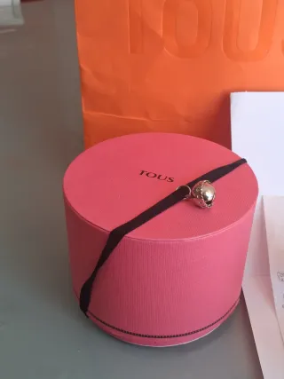 Reloj Tous Esqueleto Dorado y Negro