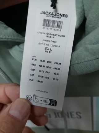 Sudadera Jack&Jones Verde