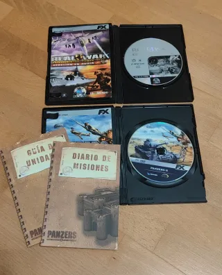 Real War, Pro Race Driver, Panzers II PC Atletismo