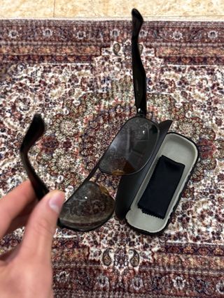 Gafas de sol Carrera polarizadas negras