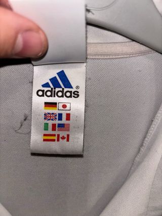 Camiseta Real Madrid Adidas 2002 Talla L