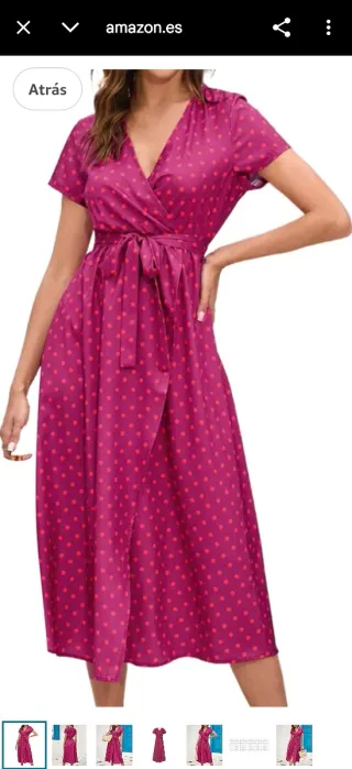 Vestido de verano con lunares