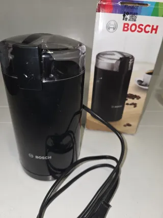 Molinillo Café Eléctrico Bosch 180W Negro