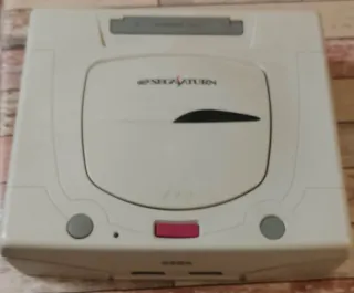 Sega Saturn Blanca Japonesa