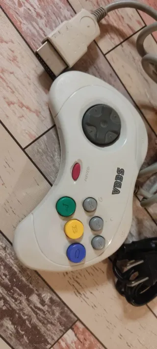 Sega Saturn Blanca Japonesa