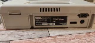 Sega Saturn Blanca Japonesa