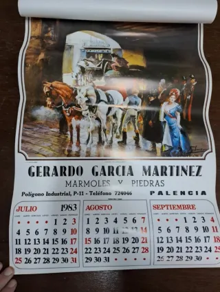 Lote 3 calendarios antiguos