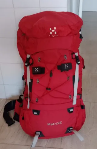 Mochila de Montaña Haglofs Roja