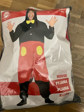 Disfraz Pijama Ratón Talla L