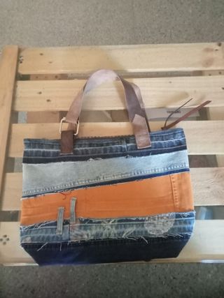 Bolso vaquero hecho a mano