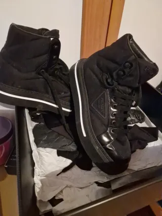 Stivali Prada Uomo Taglia 42 Neri