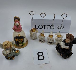 Lotto decorazioni natalizie miste