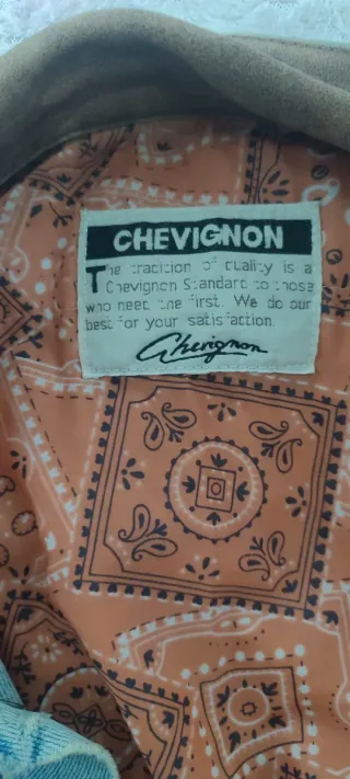 Chaqueta Vaquera Chevignon Vintage Pilot 80s/90s