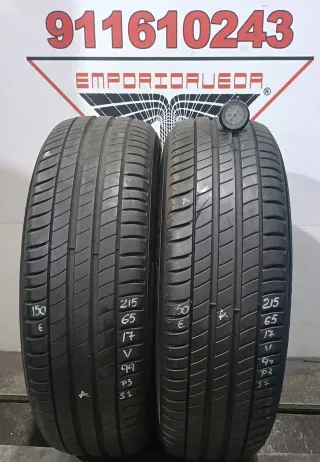 215 65 17 V MICHELIN RUEDA AL 90% VIDA UTIL