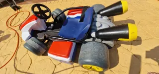 Kart Eléctrico Infantil Mario Kart a tamaño real