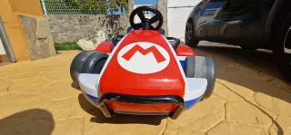 Kart Eléctrico Infantil Mario Kart a tamaño real