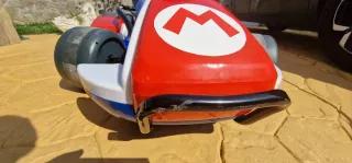 Kart Eléctrico Infantil Mario Kart a tamaño real