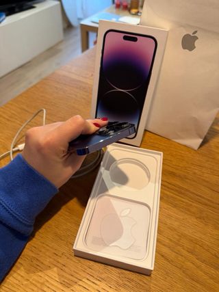 iPhone 14 Pro Max Grigio/Viola
