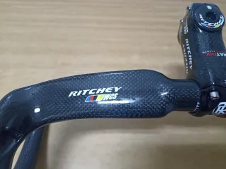 Lote nuevo Carbono ritchey wcs manillar y potencia