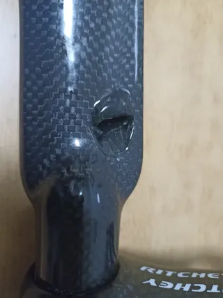 Lote nuevo Carbono ritchey wcs manillar y potencia