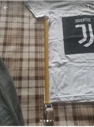 T-shirt Juventus Bianca Uomo/Donna Taglia S
