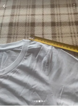 T-shirt Juventus Bianca Uomo/Donna Taglia S