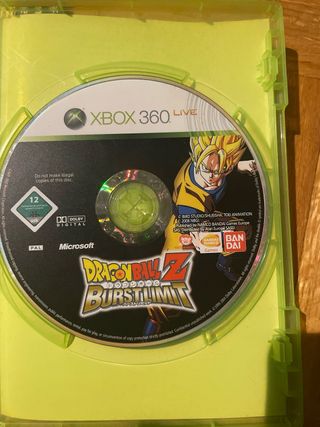 Dragon Ball Z Burst Limit Xbox 360