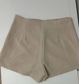 Falda pantalón Lefties beige