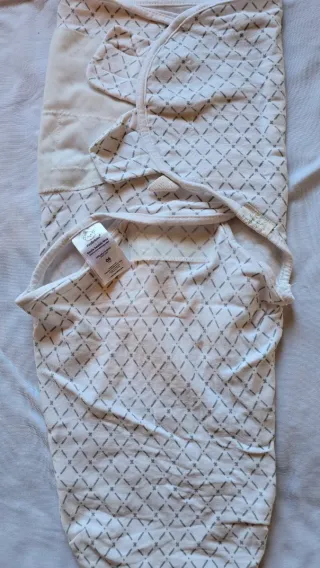 Fasciatoio per neonato in cotone stampato