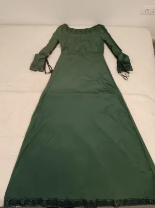 Vestido largo verde