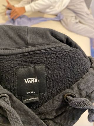 Sudadera Vans Negra con Logo