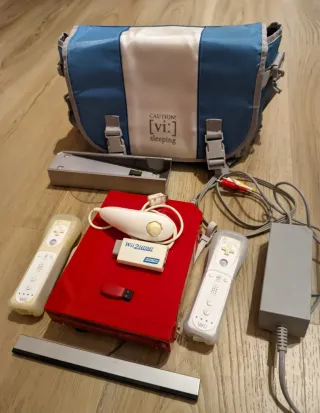 Wii roja - Mario 25 aniversario.