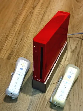 Wii roja - Mario 25 aniversario.